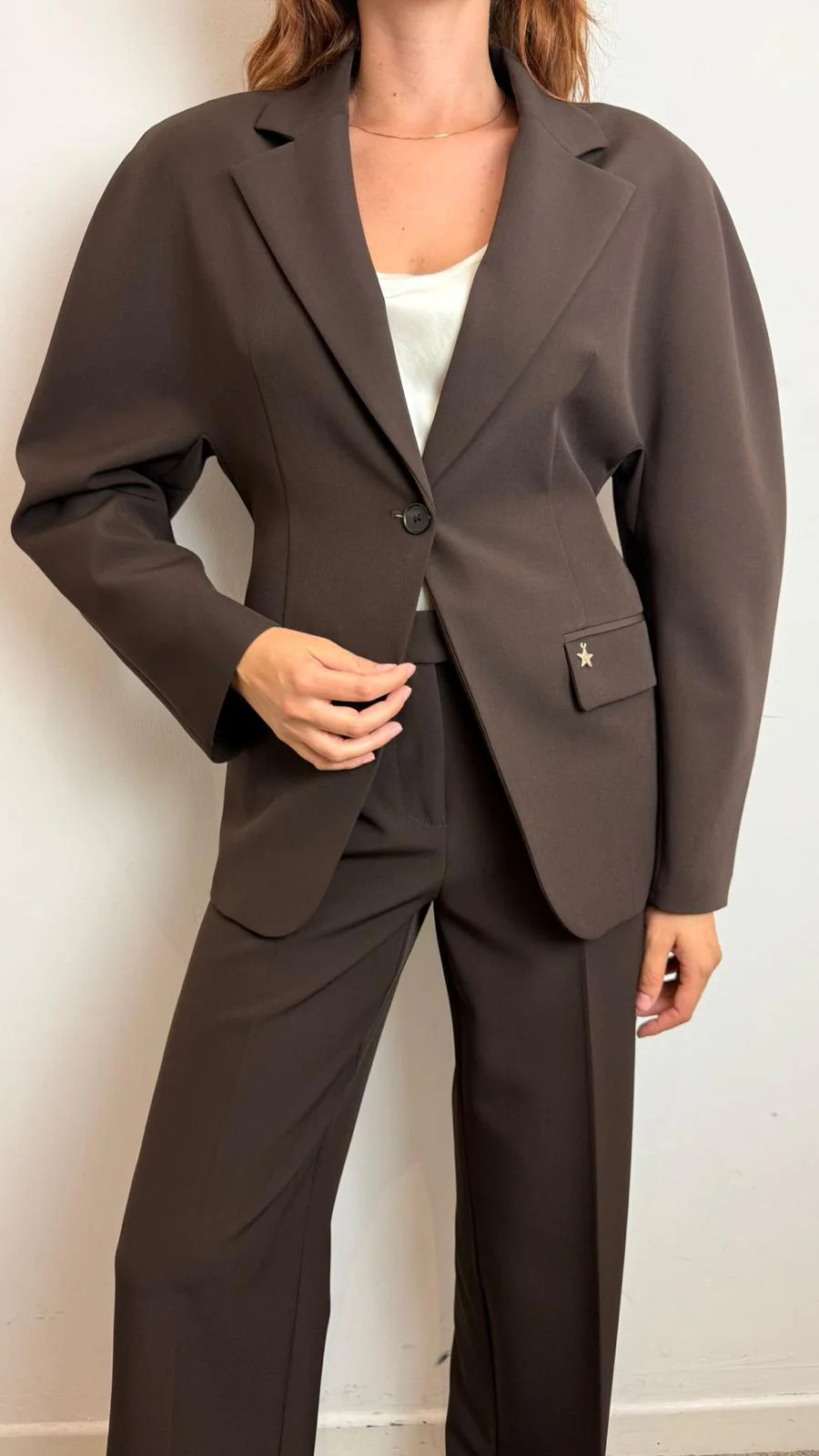 Blazer Con Maniche Baloon - Souvenir cod. W38S0236 - immagine 5