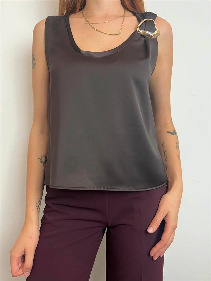 Canotta Con Applicazione Sulla Spallina - Imperial cod. RIM0KBA - immagine 8