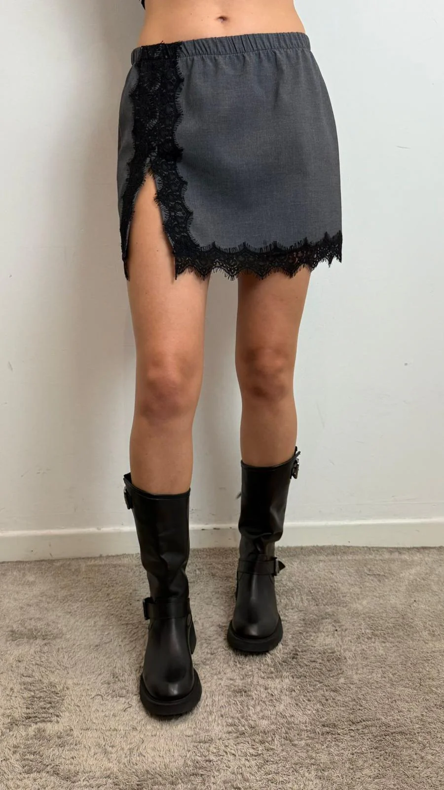 Gonna Con Pizzo - Haveone cod. GSO_P070 - immagine 6