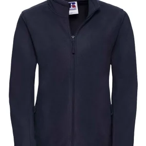 JE8700F Ladies’Full Zip Outdoor Fleece Russell | Pile Donna | Zip Intera | Con Tasche Laterali | Anti-Pilling | 320 gr/m2