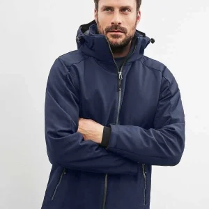 JN1054 Men’s Wintersport Jacket | James & Nicholson | Giacca Softshell | Giubbotto | con Tasche | con Cappuccio