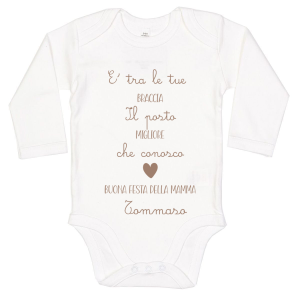 body manica lunga festa della mamma