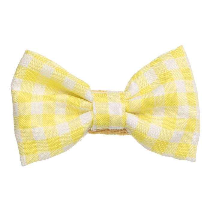 Fermaglio Fiocco Vichy Siena Accessori - immagine 5