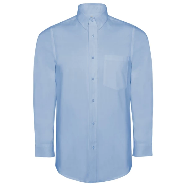 5507 Oxford Roly | Camicia Uomo | con Tasca | 140gr/m2 | Tessuto Oxford - immagine 3