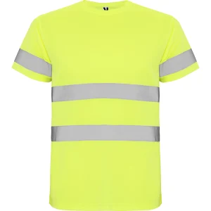 9310 Delta Roly | T-shirt Tecnica Alta Visibilità | Uomo | Certificazione Secondo gli Standard