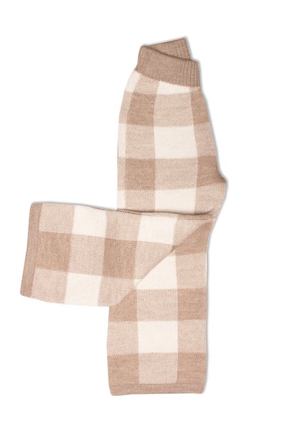 Pantalone vichy lana merino Maglificio di Verona - immagine 4