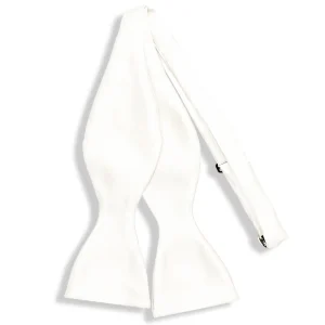 WHITE BOWTIE TO SELF-TIE