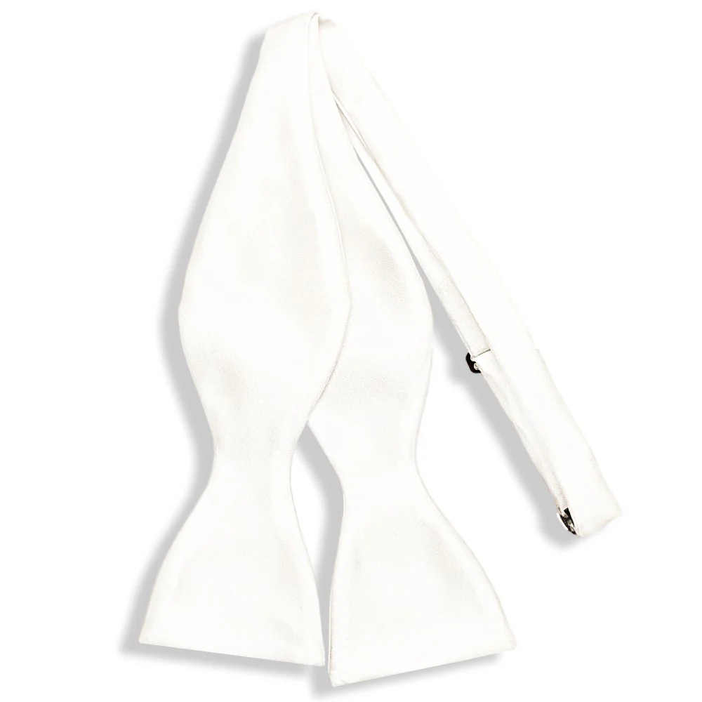 WHITE BOWTIE TO SELF-TIE