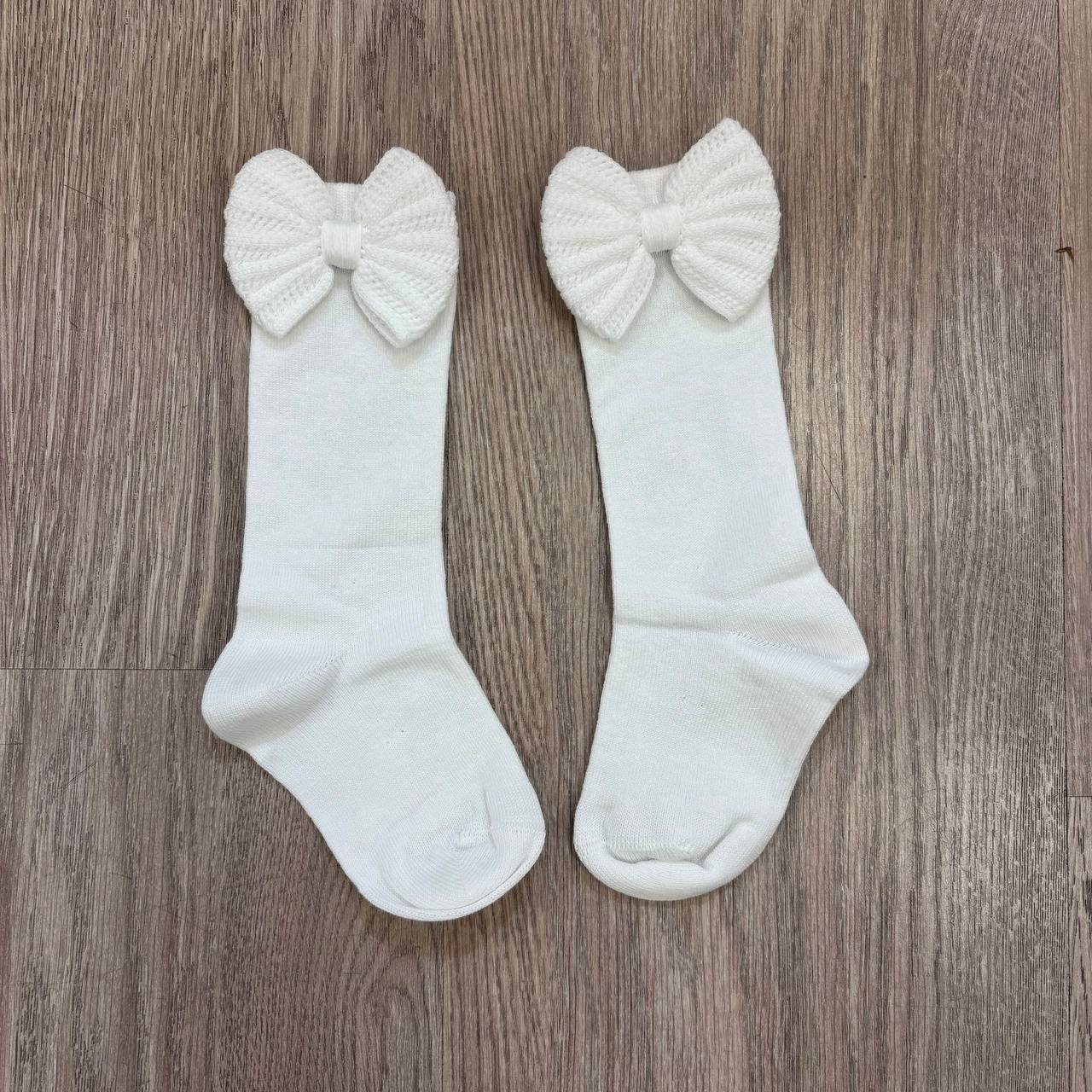 Calzino Meia Pata traforato alto fiocco - immagine 2