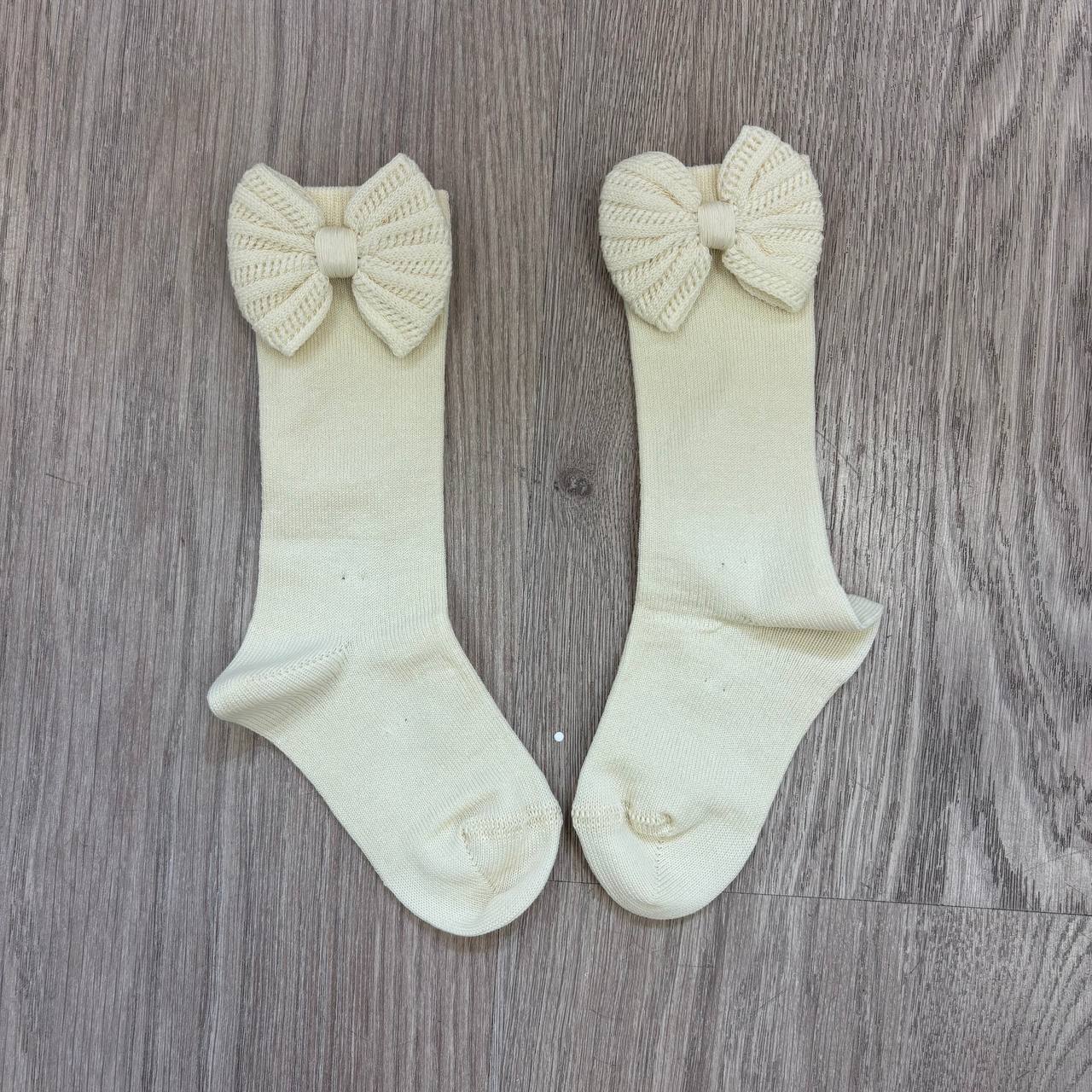 Calzino Meia Pata traforato alto fiocco - immagine 3