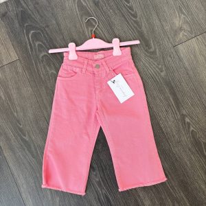 jeans bambina rosa