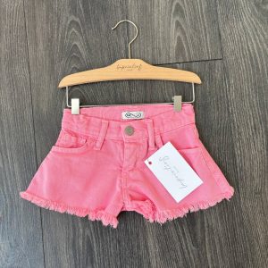 jeans corti rosa