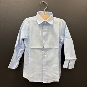 Camicia azzurra neonato bambino AmbarabÃ