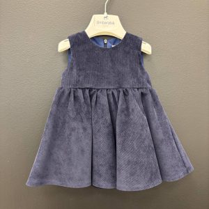 Vestito velluto blu AmbarabÃ