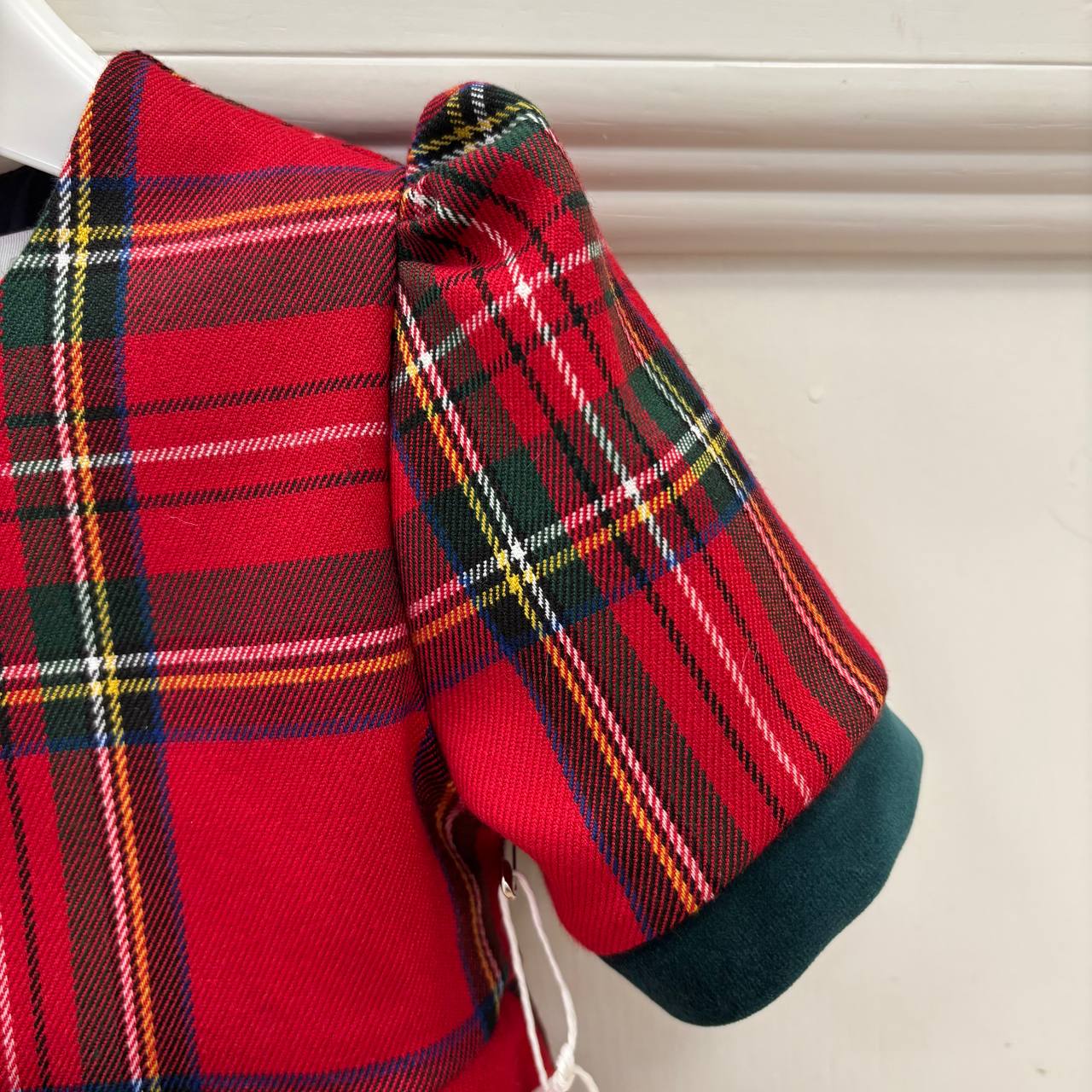 Abito scozzese neonata Ambarabà - immagine 5