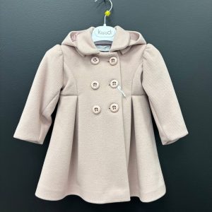 Cappotto bimba rosa