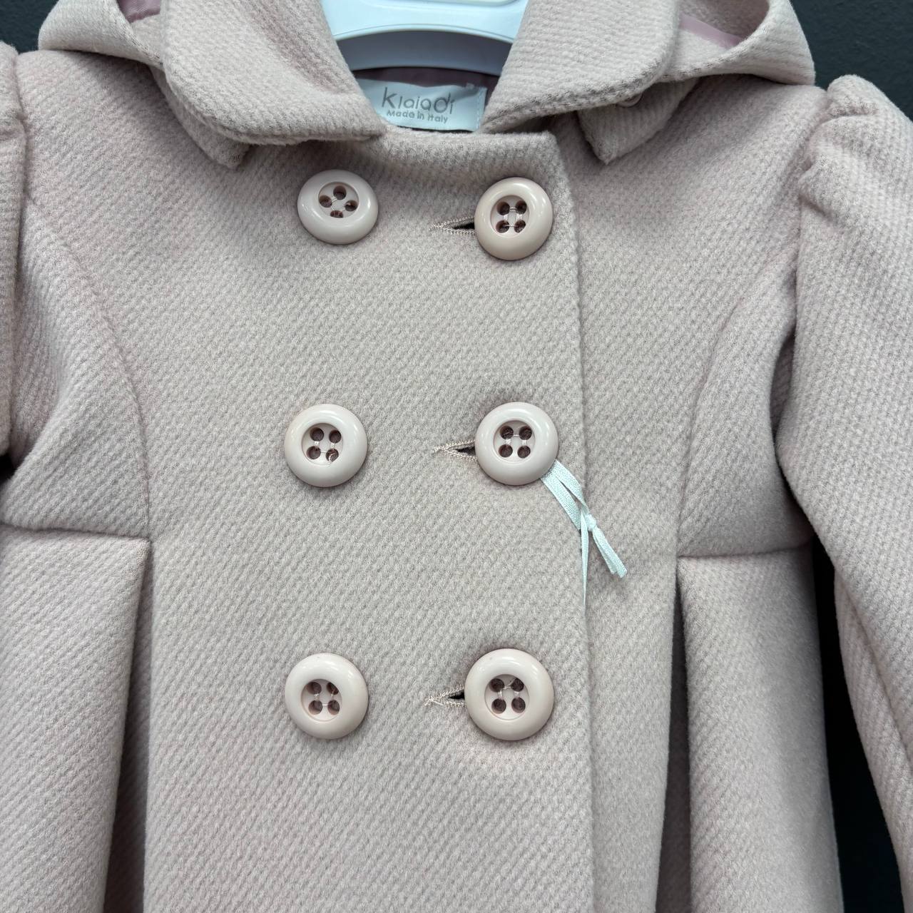 Cappotto bimba rosa - immagine 5