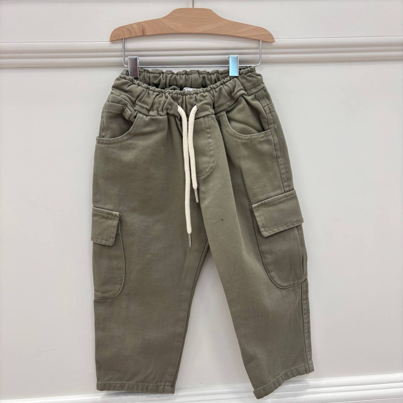 Jeans neonato/bambino cargo - immagine 5
