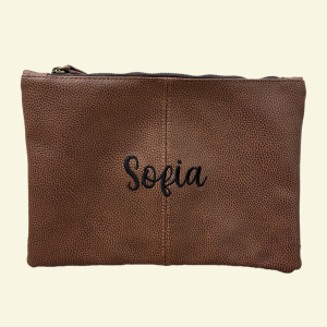 Pochette in ecopelle morbida