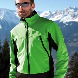 RER120 Activity Softshell Jacket | Result | Giacca Softshell | Giubbotto | Uomo | con Tasche | 320 gr/m2