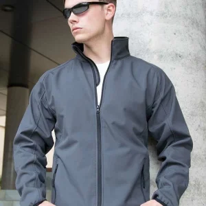 RER231M Printable Softshell | Result | Giacca Softshell | Giubbotto | Uomo | con Tasche | 280 gr/m2
