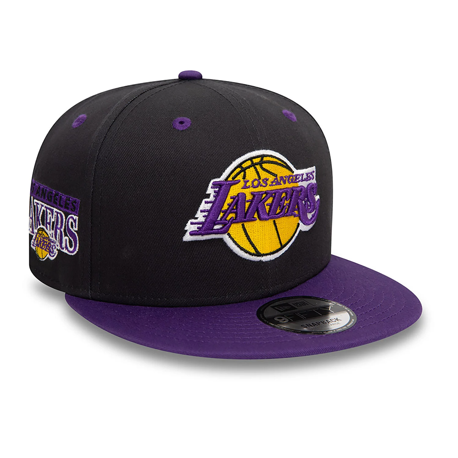Cappello New Era 9FIFTY LA Lakers NBA Team Colour – Black - immagine 7