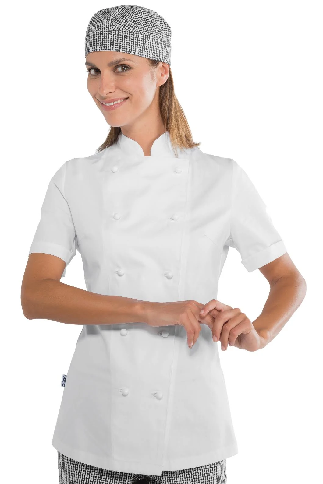 Giacca Lady Chef Isacco | Giacca Cuoco | Donna | 100% Cotone | 190 gr/m2 - immagine 3