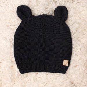 cappello lana neonato in pura lana merino Maglificio di Verona