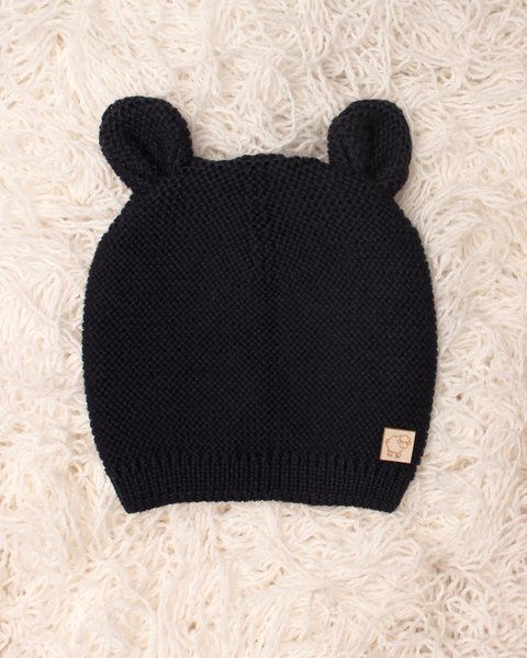 cappello lana neonato in pura lana merino Maglificio di Verona - immagine 3