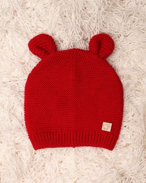 cappello lana neonato in pura lana merino Maglificio di Verona - immagine 4