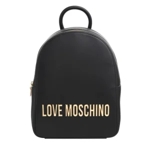 Love Moschino zaino da donna con logo oro JC4193PPIM
